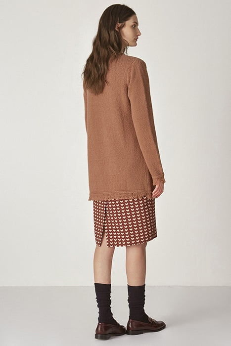 BOUCLÉ CARDIGAN BEIGE 6