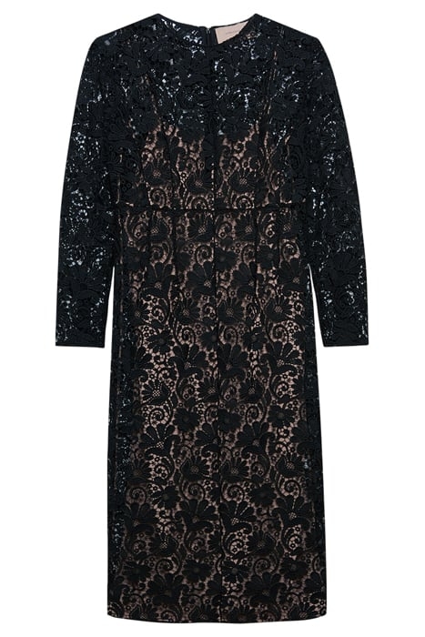 MACRAMÉ DRESS BLACK 1