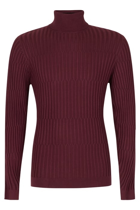 MA-SBSTRIPED ROLLNECK WINERED 1