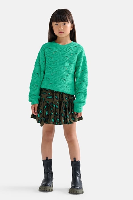 GAA - TONE LEO SKIRT DARKGREEN 3