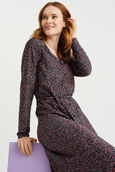 DRESS MIDI MOSS GREEN 4