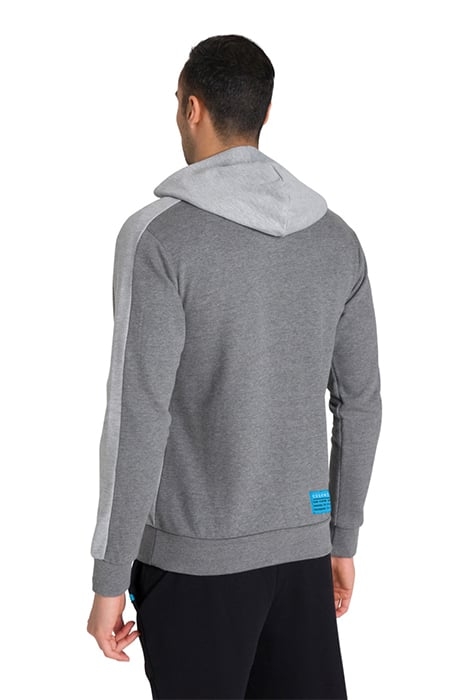 TE HOODED SWEAT MEDIUM GREY MELANGE DARK G 3