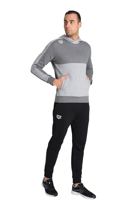 TE HOODED SWEAT MEDIUM GREY MELANGE DARK G 6