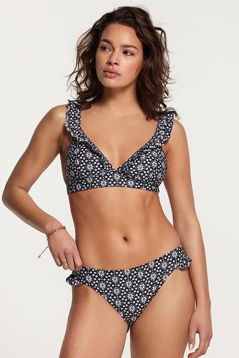 BOBBY BIKINI SET TINY DAISY BLACK BLACK 1