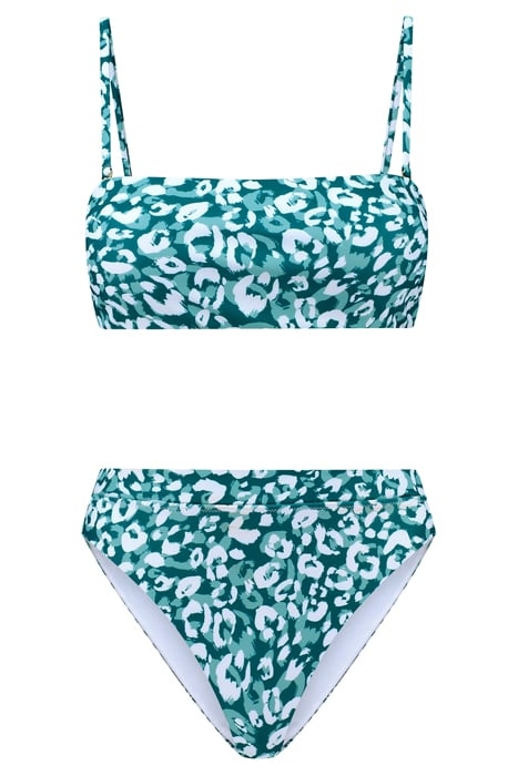 LOLA BIKINI SET LUSH LEOPARD COOL PINE GREEN COOL PINE GREEN 4