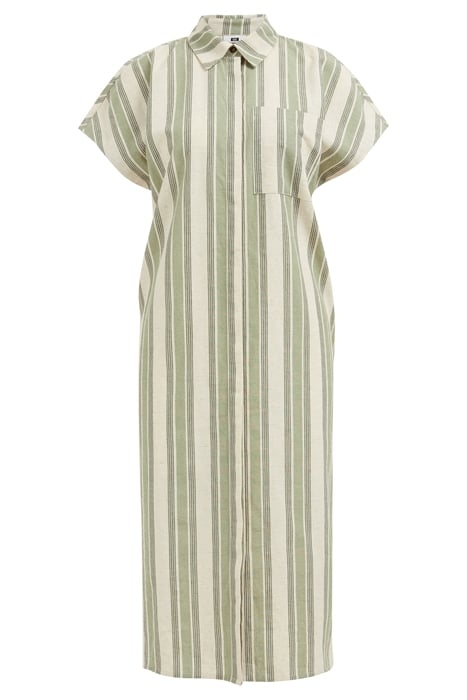 DRESS MID LENGTH GREEN 1