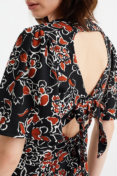 DRESS MID LENGTH BLACK 6