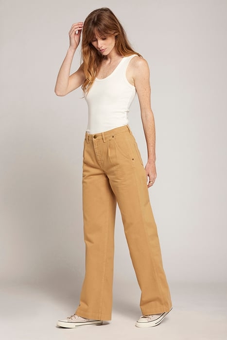 THE POSTMAN WIDE LEG CARAMEL 3