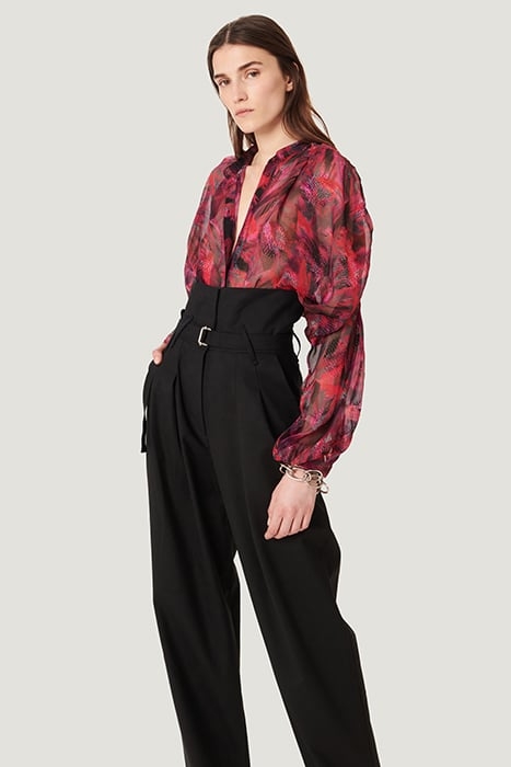 PAULHI FUSHIA/BLACK/RED BLOUSE 5