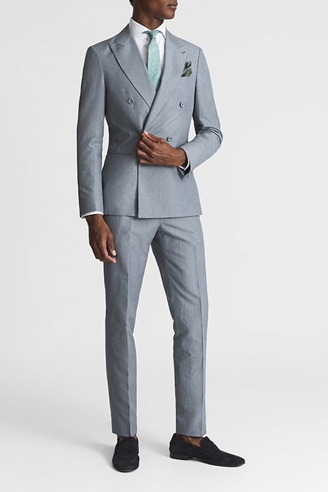 TONE SUIT JACKET BLUE 3