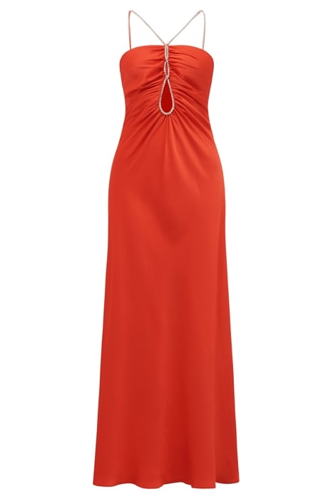 FLETCHER TEAR DROP SATIN GOWN LIP STAIN 5
