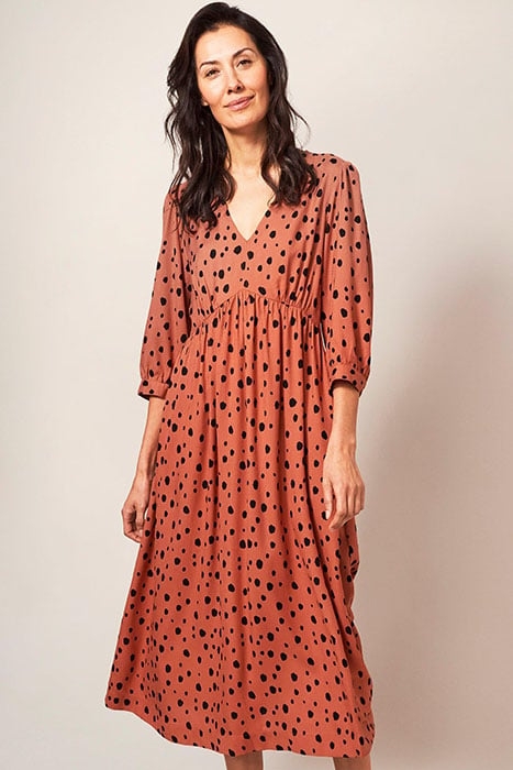 LUCY DRESS PINK MLT 1