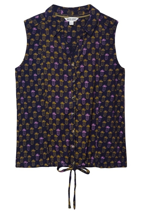 FLOWING GRASSES JERSEY SHIRT PURPLE PR 4