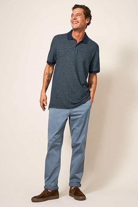 MICRO DOT POLO DEEP BLUE 1