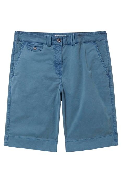 HAYLEY ORGANIC CHINO SHORTS MID TEAL 4