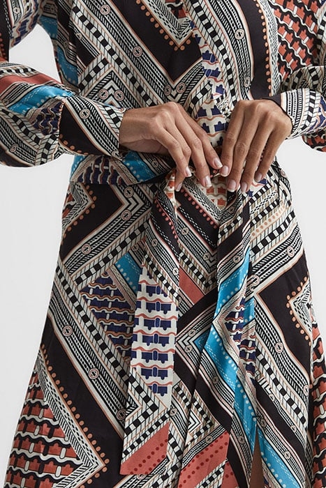 ALEGRA DRESS PINK/BLUE 6