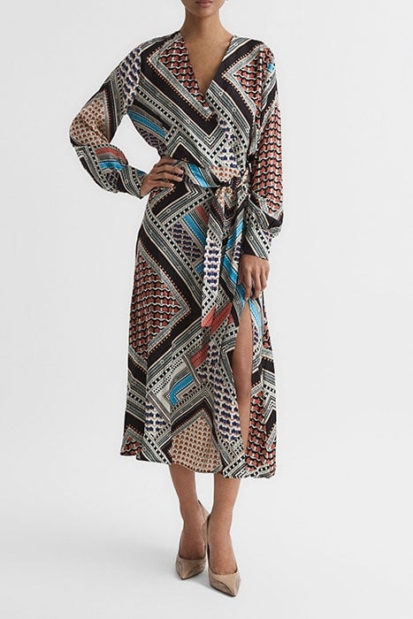 ALEGRA DRESS PINK/BLUE 1