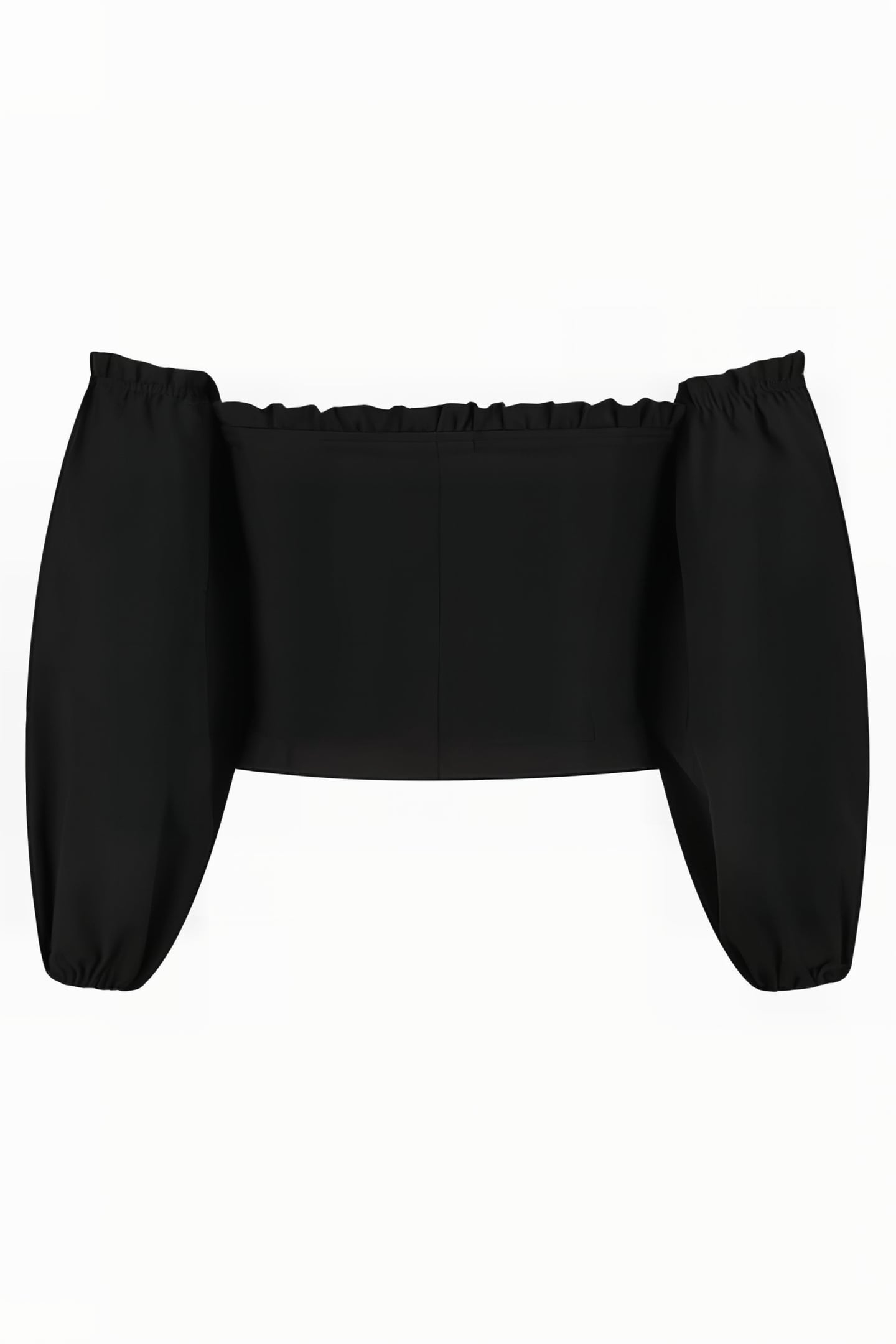 LIZZY LACE-UP TOP BLACK 4