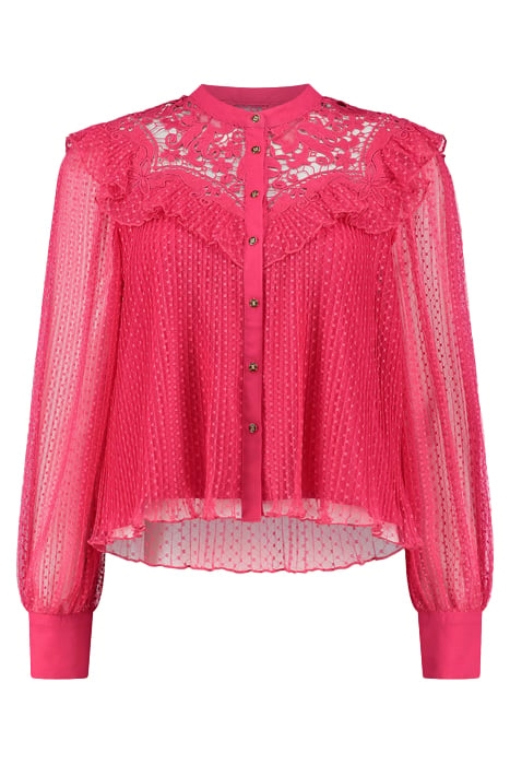 LOVE BLOUSE FUCHSIA 2