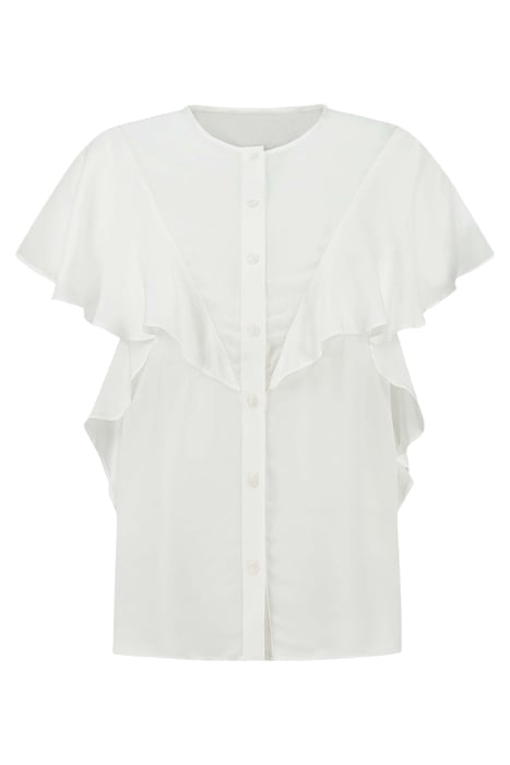 RUBAN SHORTSLEEVE BLOUSE OFF WHITE 1