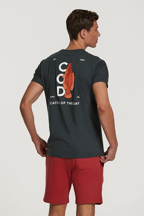 MEN SWEAT SHORTS SOLID STEVE TANDORI SPICE BROWN 5