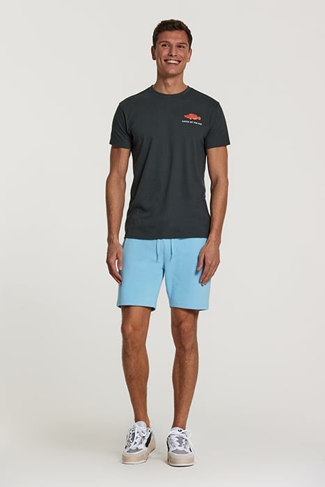 MEN PIQUE SHORTS MAVIS MAYAN BLUE 3