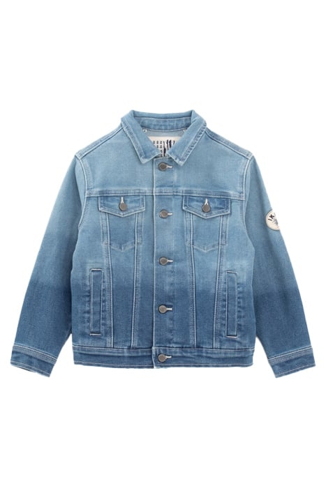 BLUE DENIM JACKET WITH DETACHABLE HOOD 3