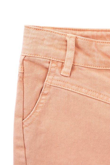 GIRLS’ ORANGEY PINK MOM JEANS 6