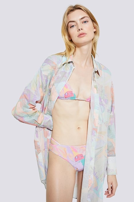 AMAZOA BIKINI IN PINK/ORANGE 1