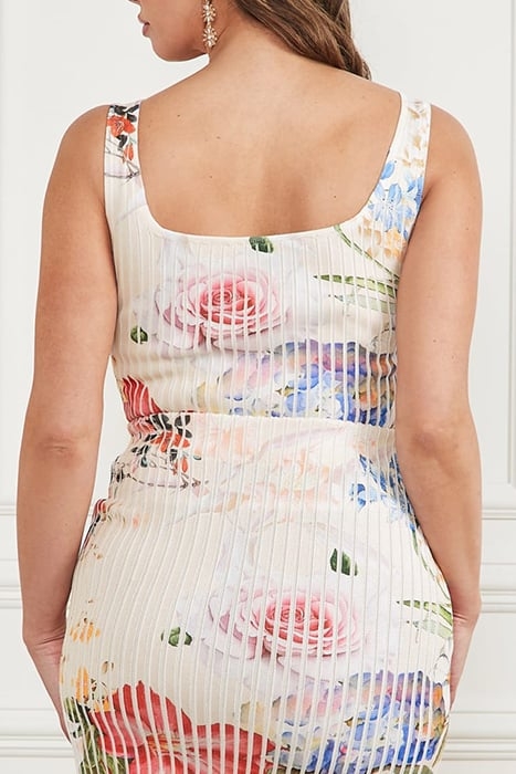 GINGER RIB PRINTED GLORIOUS GARDEN TOP 7