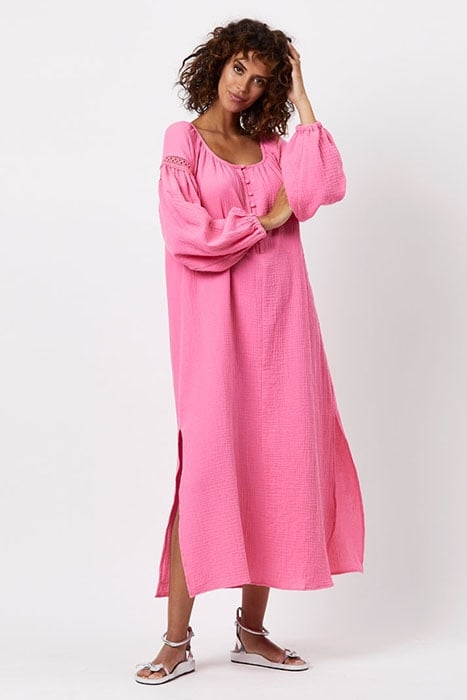 D6CHELSEY MAXI DRESS PINK GLOW 3