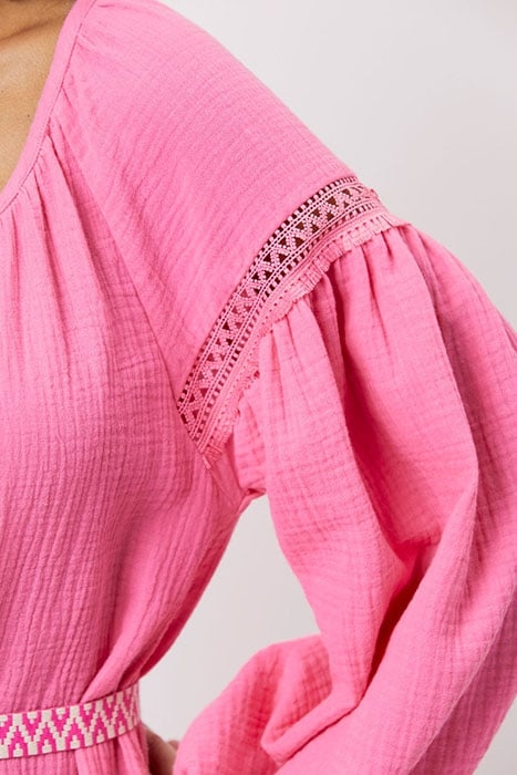 D6CHELSEY MAXI DRESS PINK GLOW 5