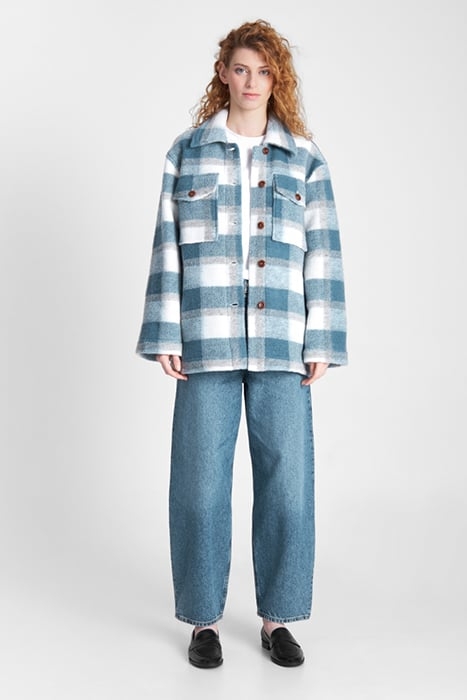 ARIKO FADED BLUE CHECK 2