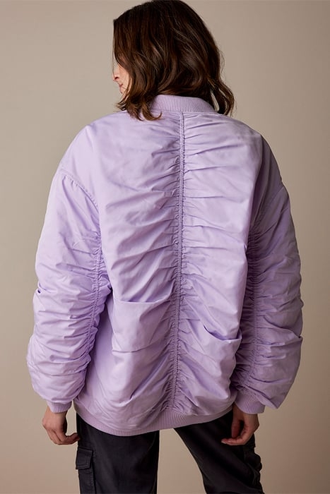 JACKET PADDED SATIN SOFT ORCHID 2