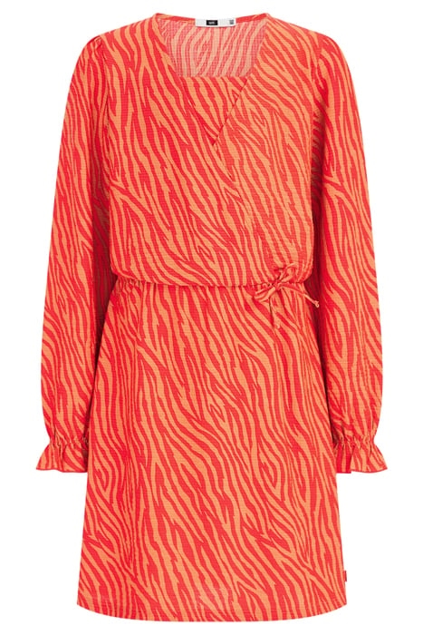 DRESS MID LENGTH LIGHT BROWN 4