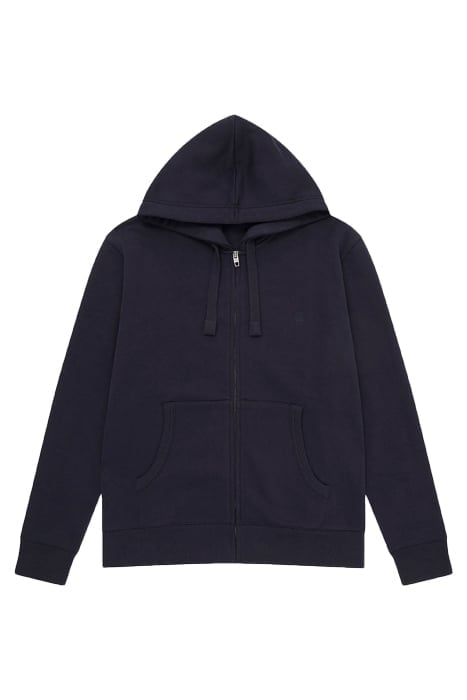 SWEAT ZIP-UP HOODIE DARK NAVY 3