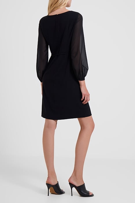 ADDINALLA BALLOON SLEEVE DRESS BLACK 2