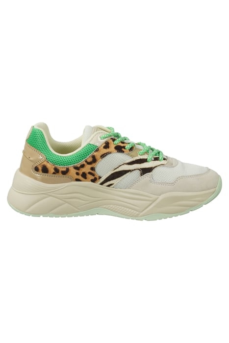 CELEST SNEAKER GREEN ANIMAL PRINT 1