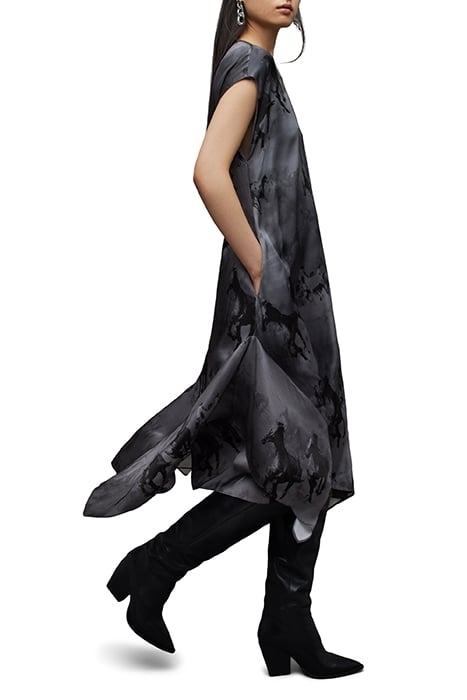 GIAN DIONNE DRESS SLATE GREY 5