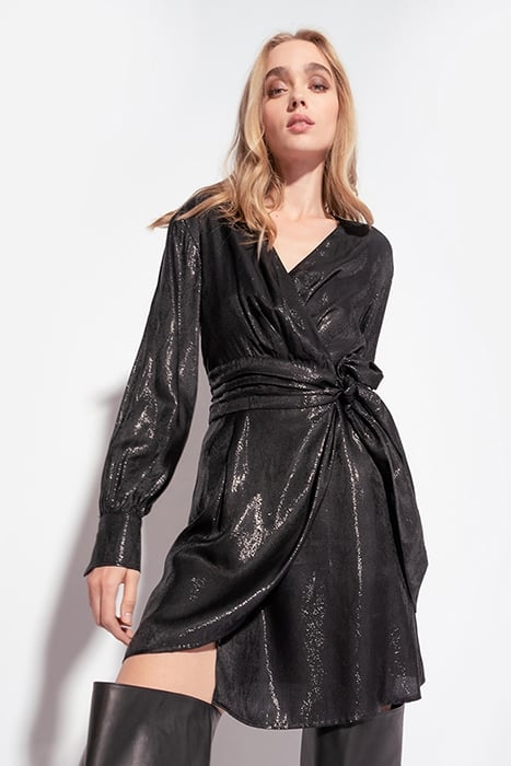 ARIANNA ABITO JAQUARD EFFETTO BLACK 1