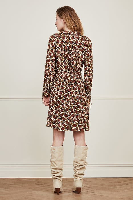 FRIDA BOW DRESS CREME BRULEE/RA RA R 2