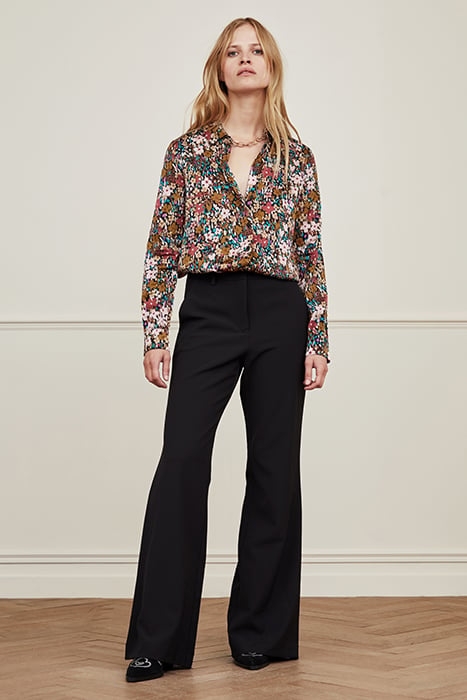 LOT BLOUSE BLACK/RA RA RASPBERR 3