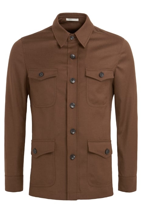MID BROWN WILLIAM SHIRT-JACKET MID BROWN 4