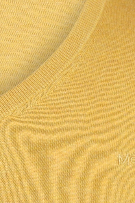V NECK SWEATER MEDIUM YELLOW 3
