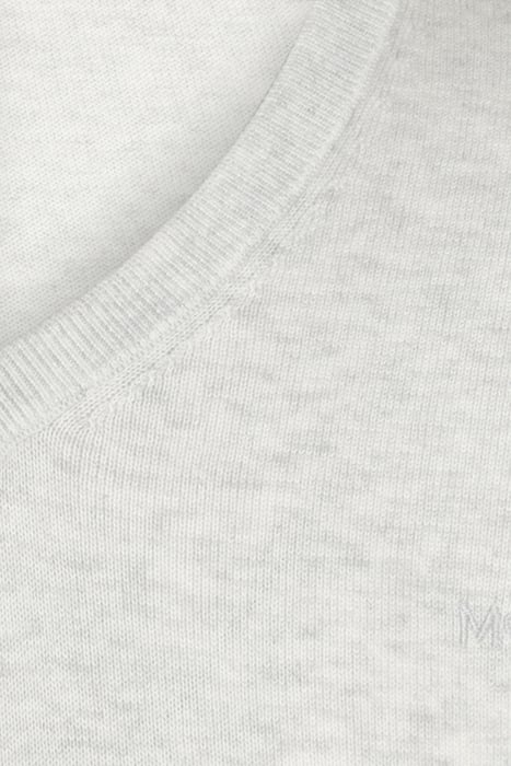 V NECK SWEATER OFF WHITE 3