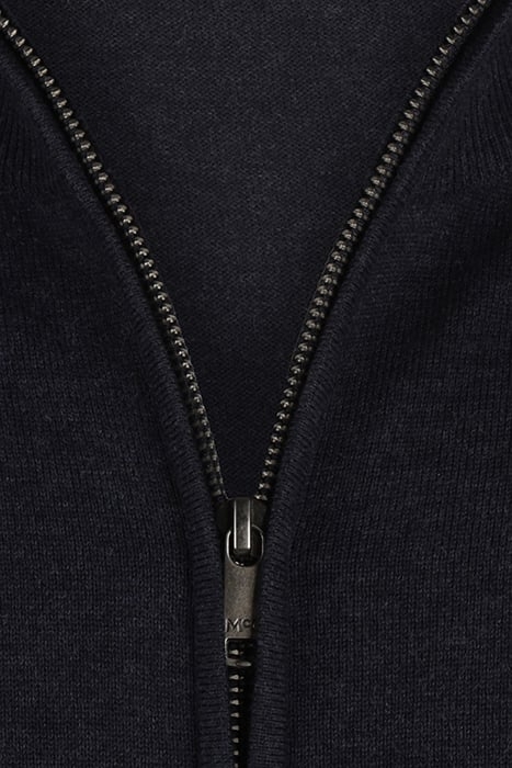 FULL ZIP CARDIGAN NAVY 3