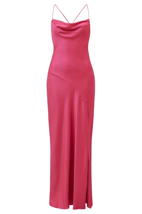 BLAIR BACK DETAIL MAXI DRESS RASPBERRY JELLY 3