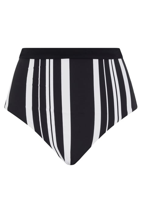 SW BO. FULL BRIEF STD HIGH W. BLACK STRIPES 3