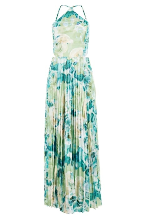 BLOOMBURST FLORAL ROSES BOUQUET MAXI DRESS PRINT 3
