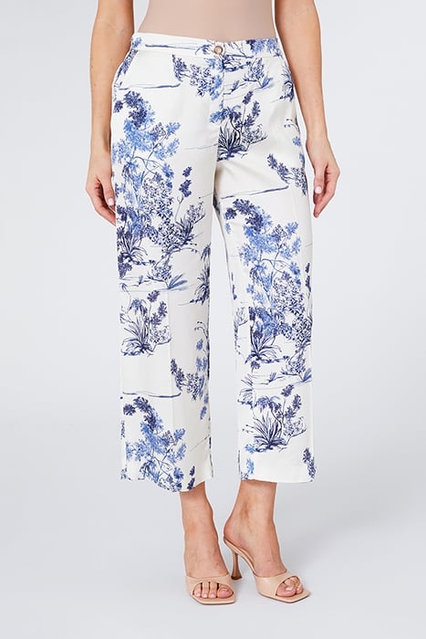 PRINTED CROPPED TROUSERS FANTASY 1